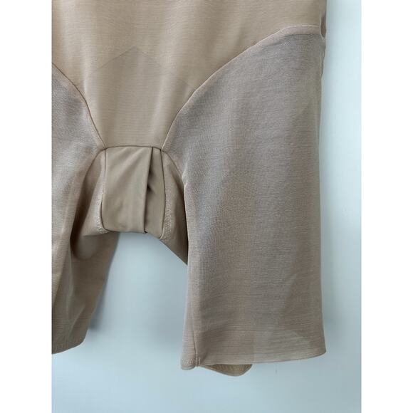 Honeylove SuperPower Shorts Shaper Shapewear Sand Beige Sculpt Women's Medium - Picture 6 of 15